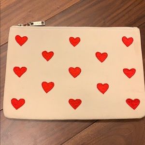 Edie Parker Heart Pouch